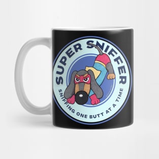 Cute Funny Super Sniffer Doxie Dachshund Mug